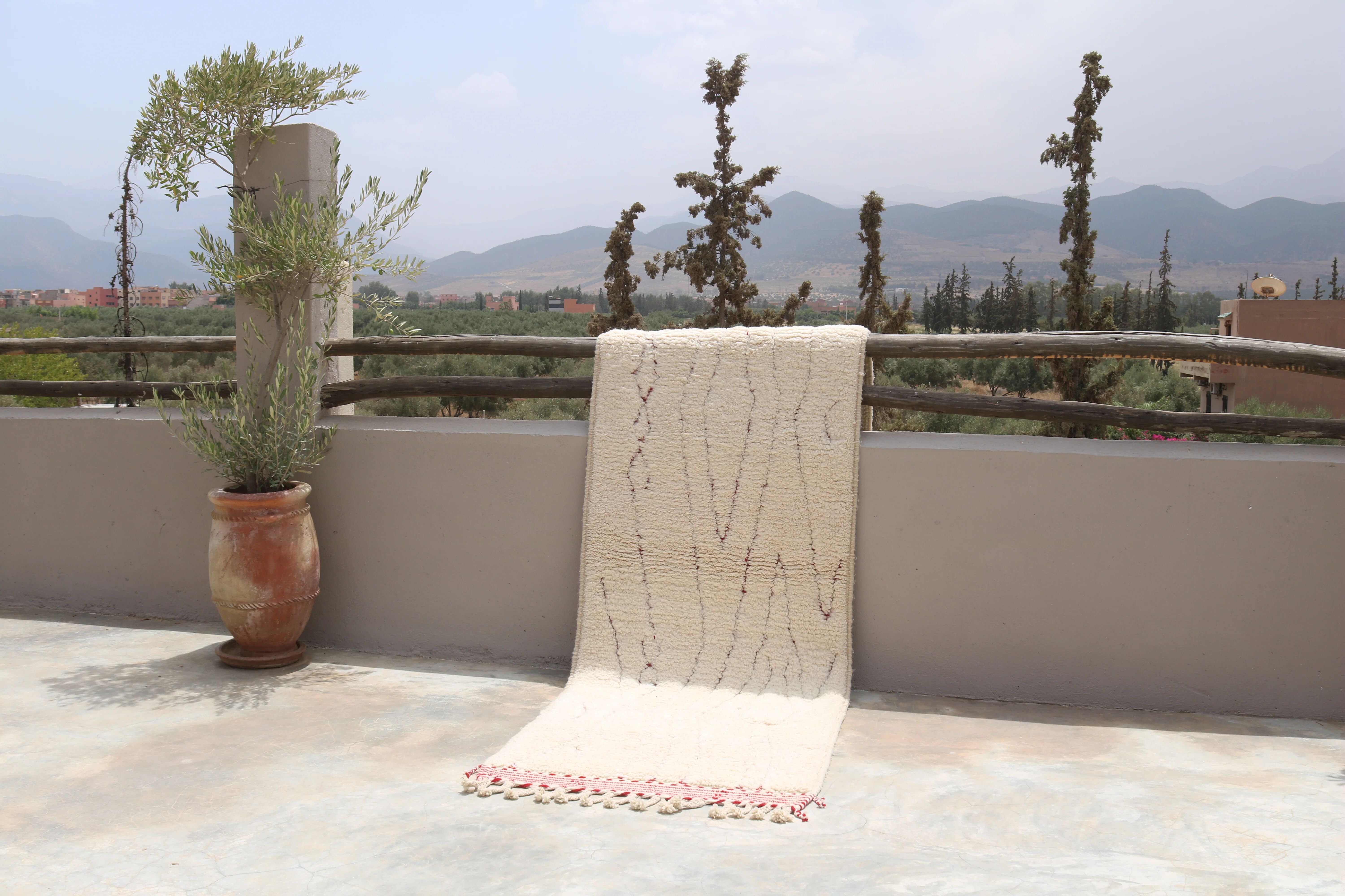 Tapis Beni Ouarain, 300 x 95 cm - R313