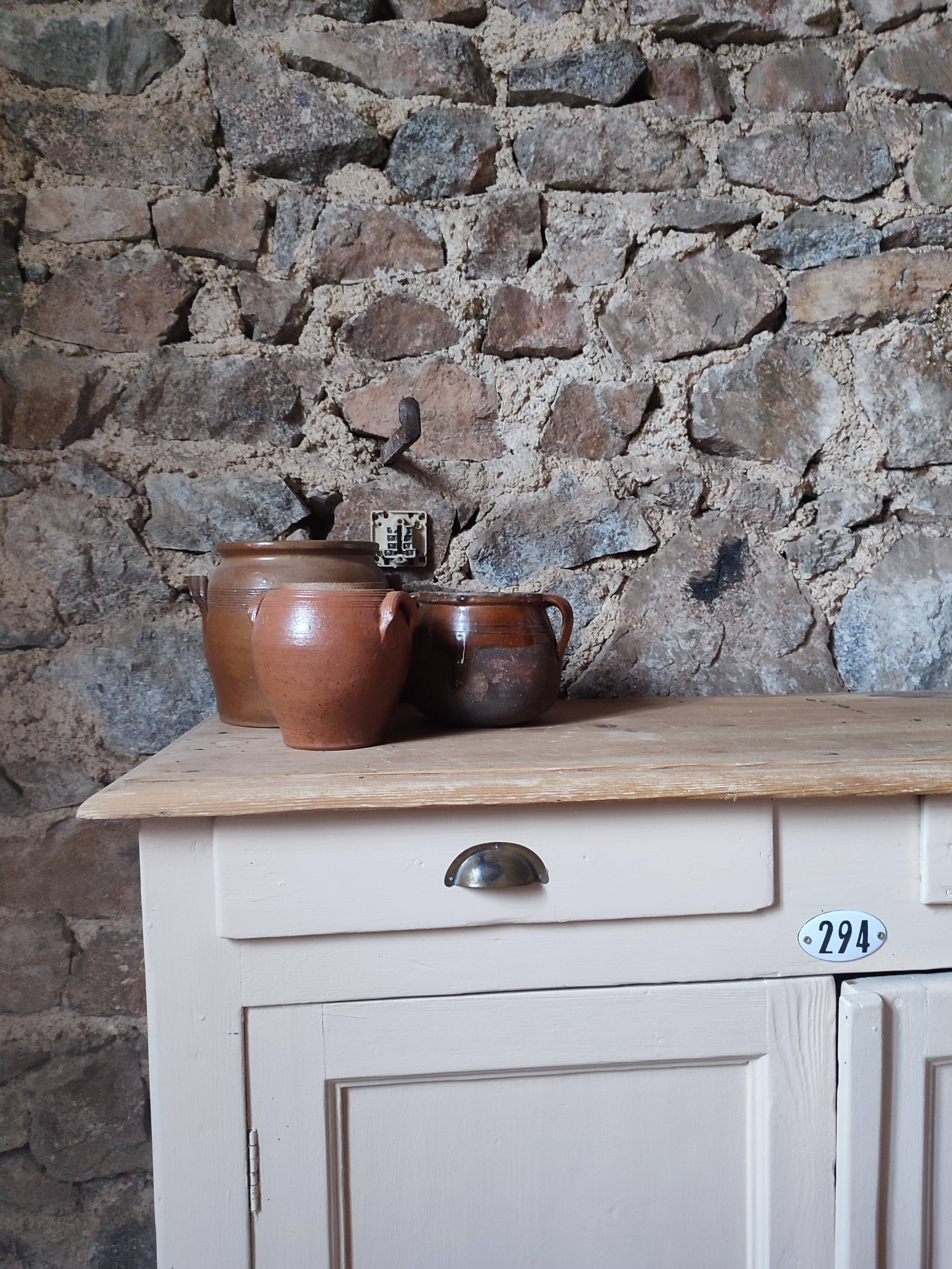 Antique low sideboard