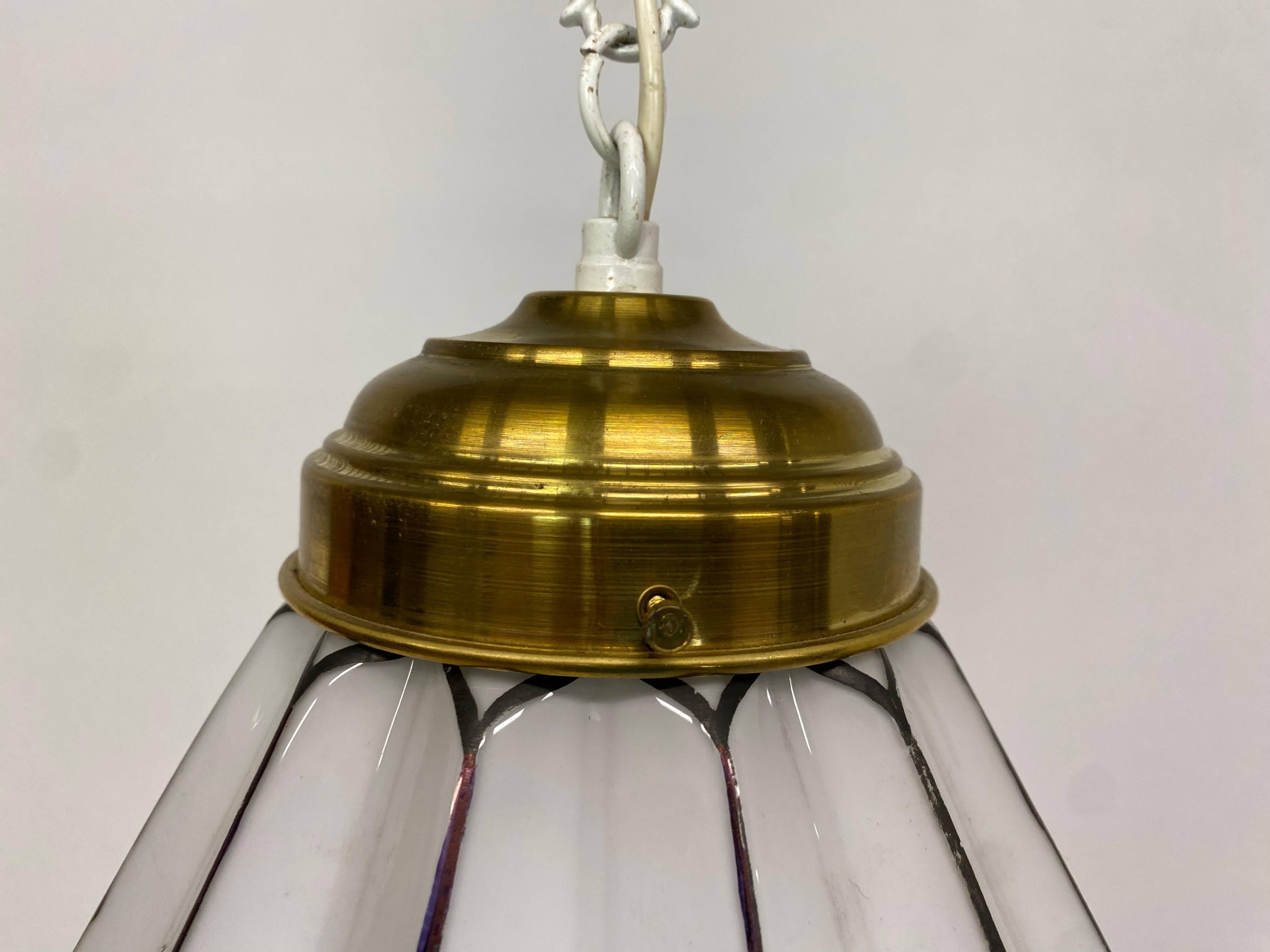 Cubist Art Deco pendant