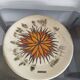 Vintage Vallauris decorative plate, 1970s.