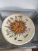 Vintage Vallauris decorative plate, 1970s.