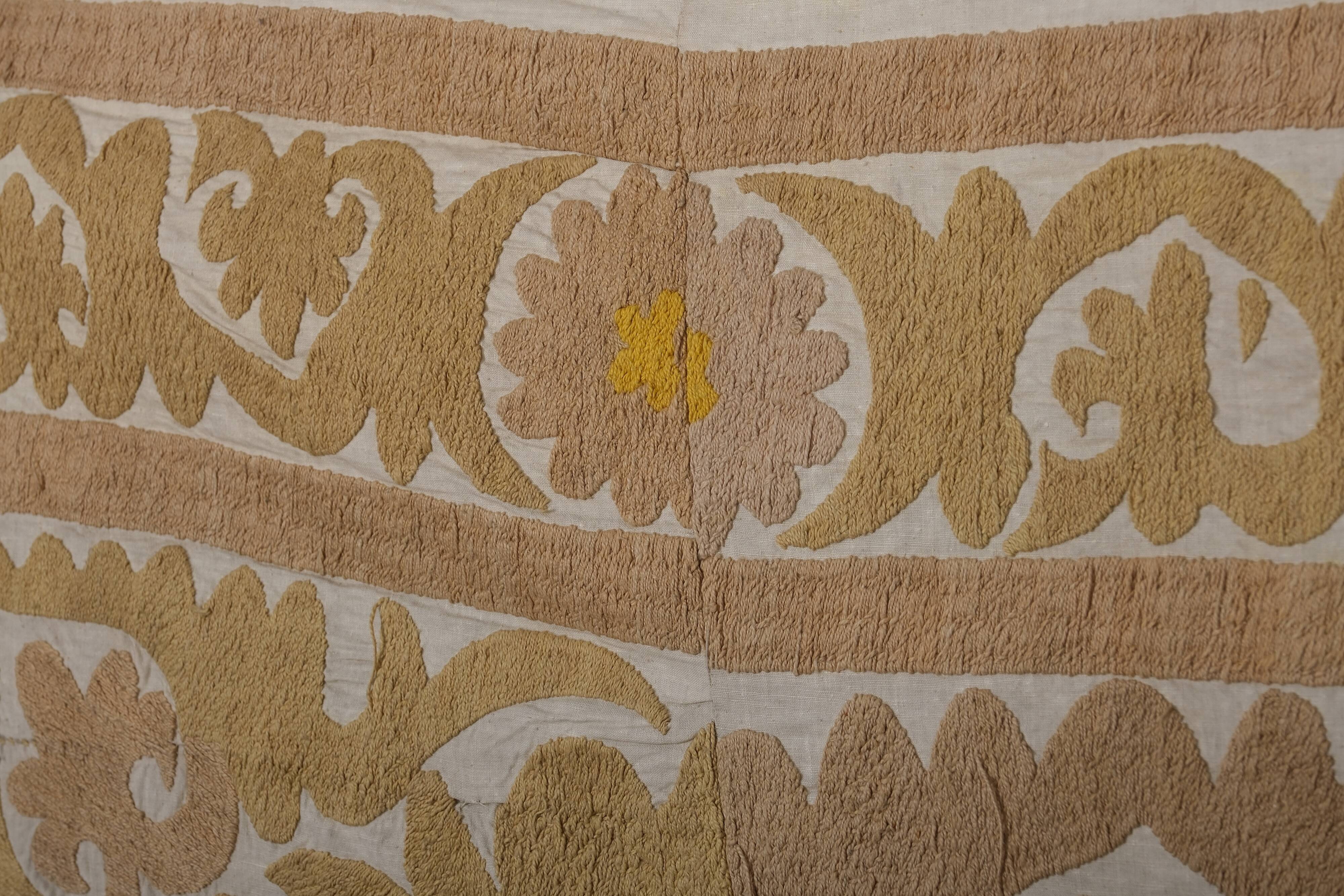 Hand knotted rug, vintage turkish rug 152x152 cm