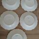 5 dessert plates barbotine Sarreguemines