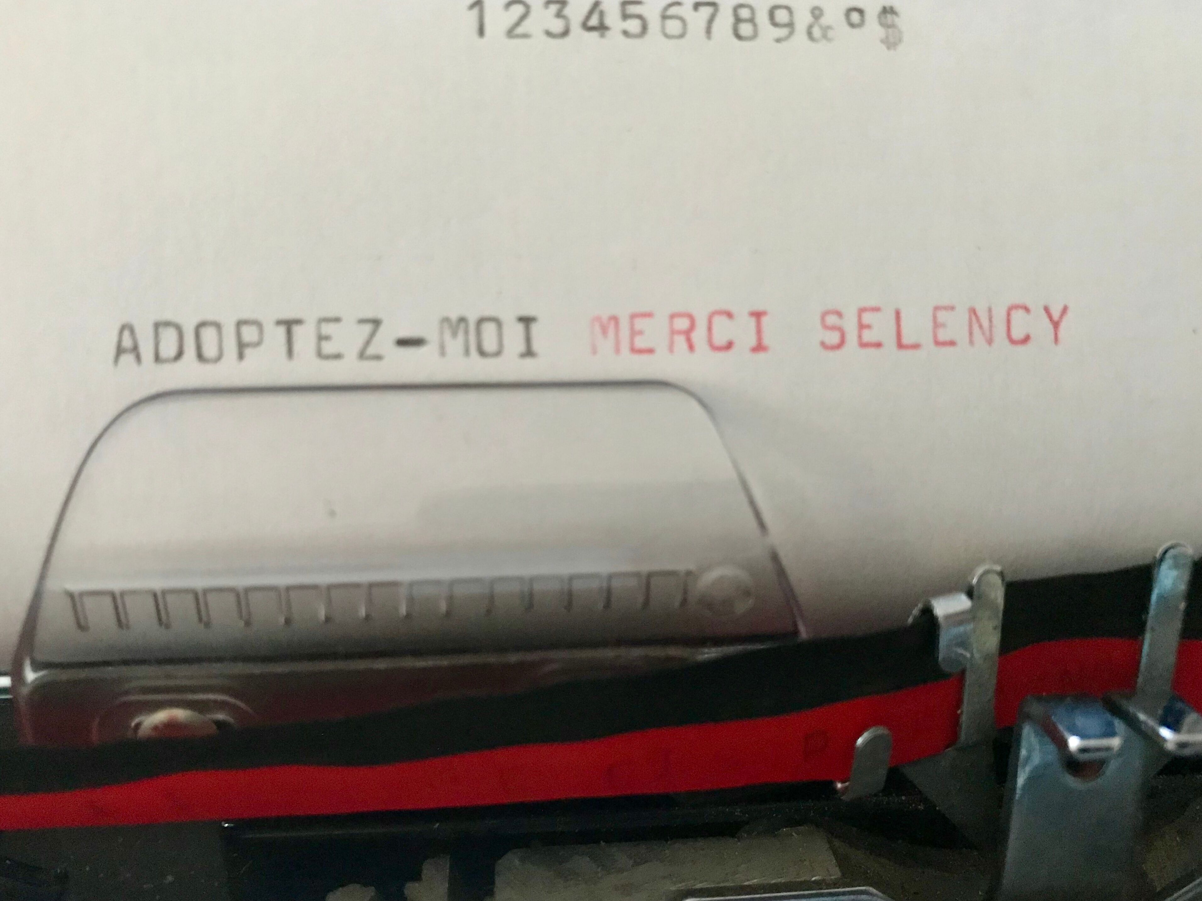 Hermes baby S typewriter 1970