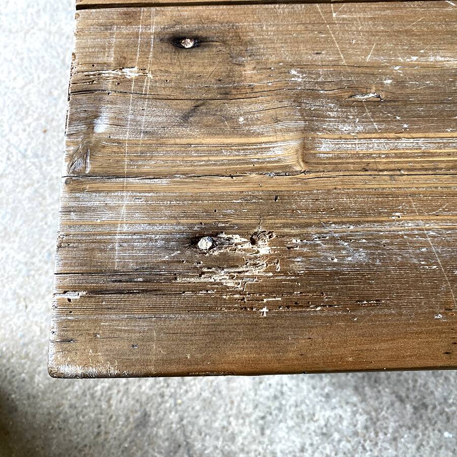 Solid fir farmhouse table