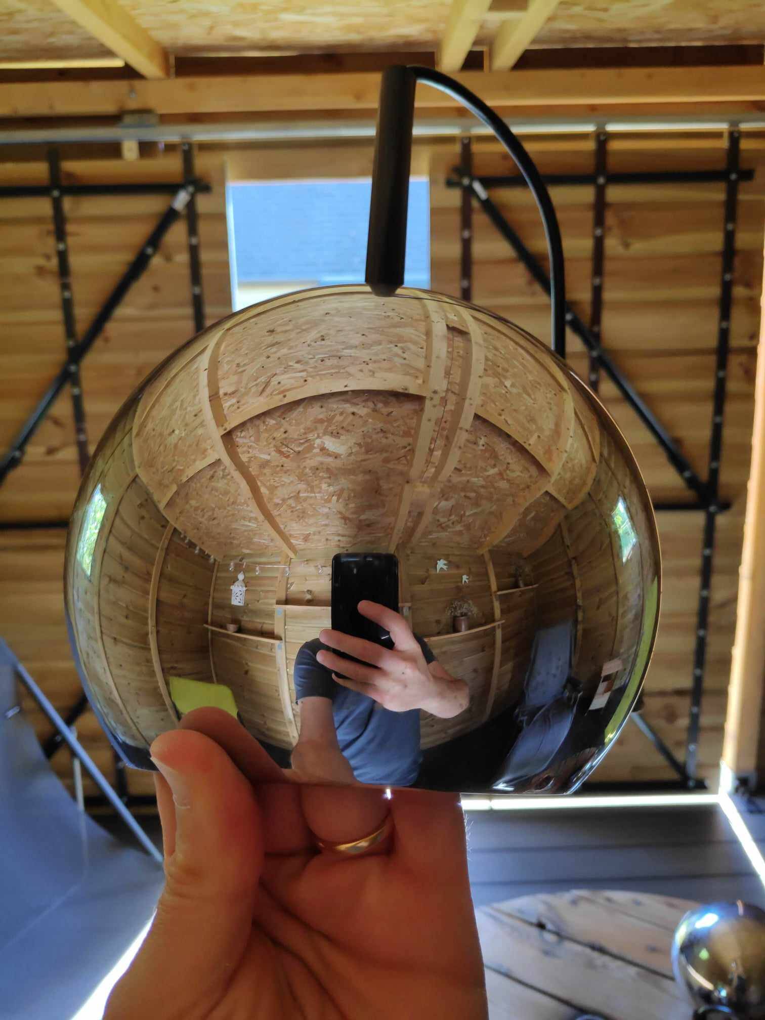 Set of 4 real STAFF pendant lights from the 70s