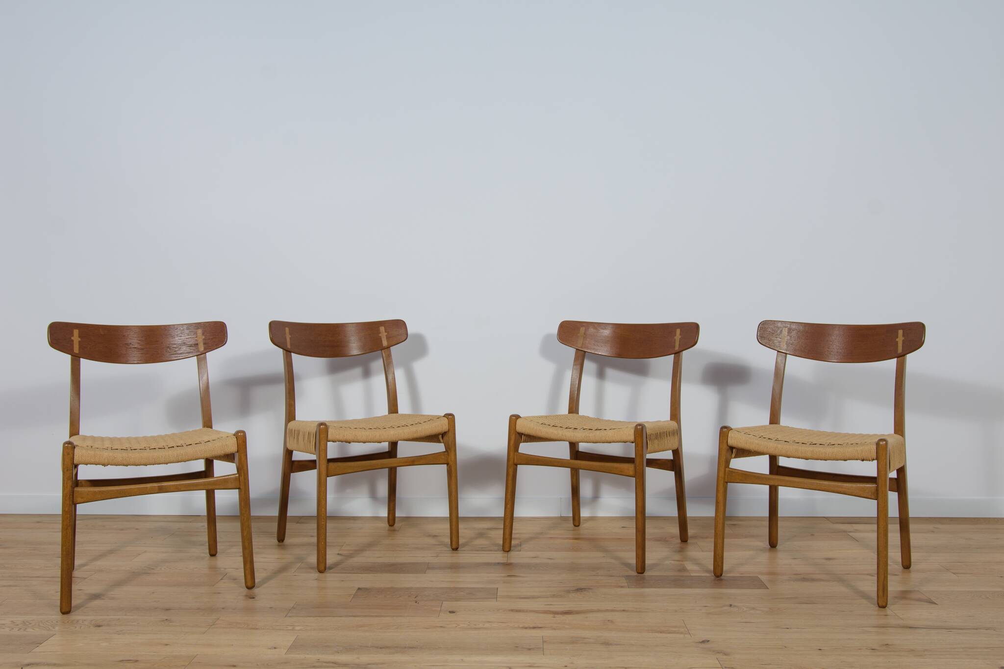 Mid Century Dining Chairs CH23  by Hans J. Wegner for Carl Hansen & Søn, Set of 4