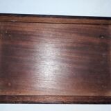 Wood marquetry tray