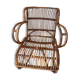 70s wicker armchair