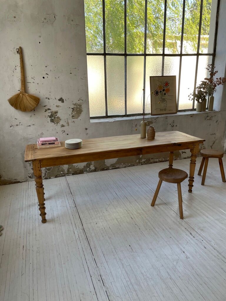 Farm table bistro pine and cherry 210cm