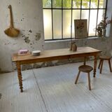 Farm table bistro pine and cherry 210cm