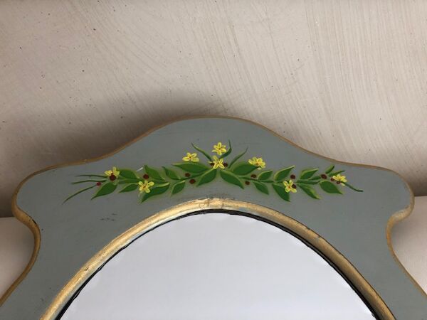 Miroir biseauté signé Fechet 52cm