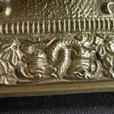 Pair of Napoleon III candle holders - Louis XIV style - Bronze (gilded)