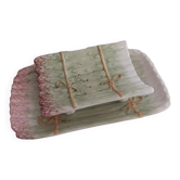 Flat asparagus set and slip drainer