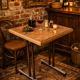 Table bistrot vintage