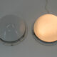 Big Bauhaus Chrome Flush Mount or Wall Light , 1940s, EIGHT items Available