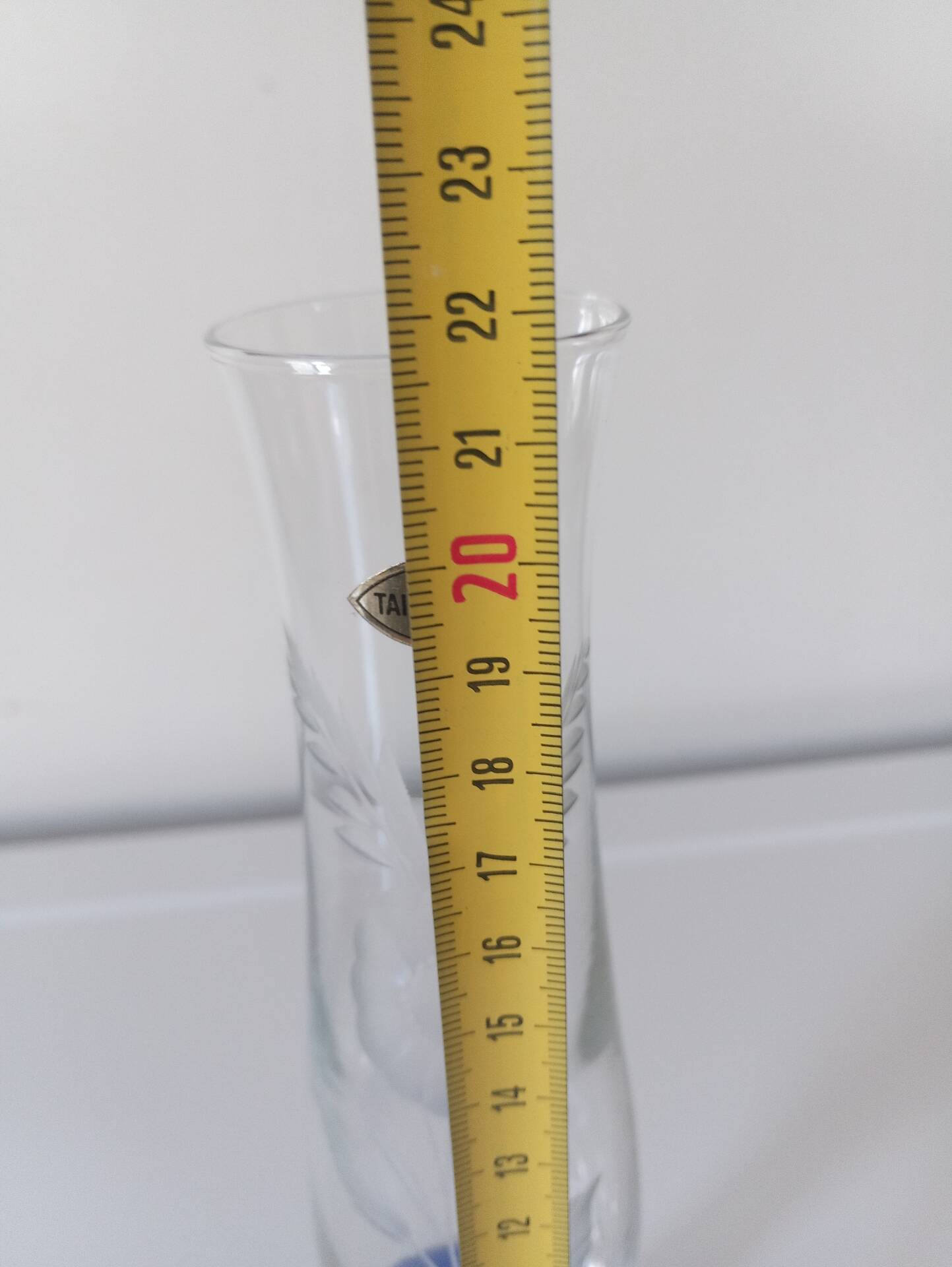 Vase baccarat taillé main