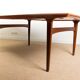 Table de repas Danoise, extensible, en Teck 1960 par Johannes Andersen 1960
