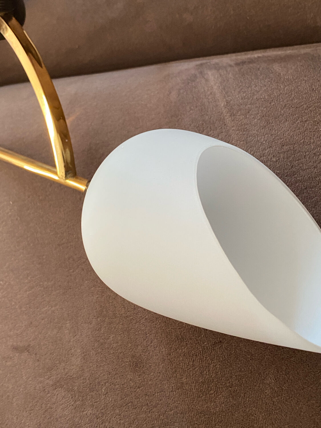 Rare Lustre Vintage des années 60, dans l’esprit Stilnovo / Maison Arlus.