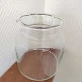 Vase en verre épais