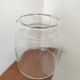 Thick glass vase