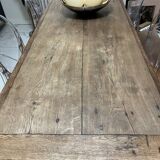 Wooden and iron bistro table