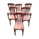 Six bistro chairs