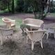 Rattan living room