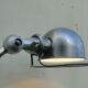 Floor lamp brushed jielde 3 arms of jeans louis domecq france 1960