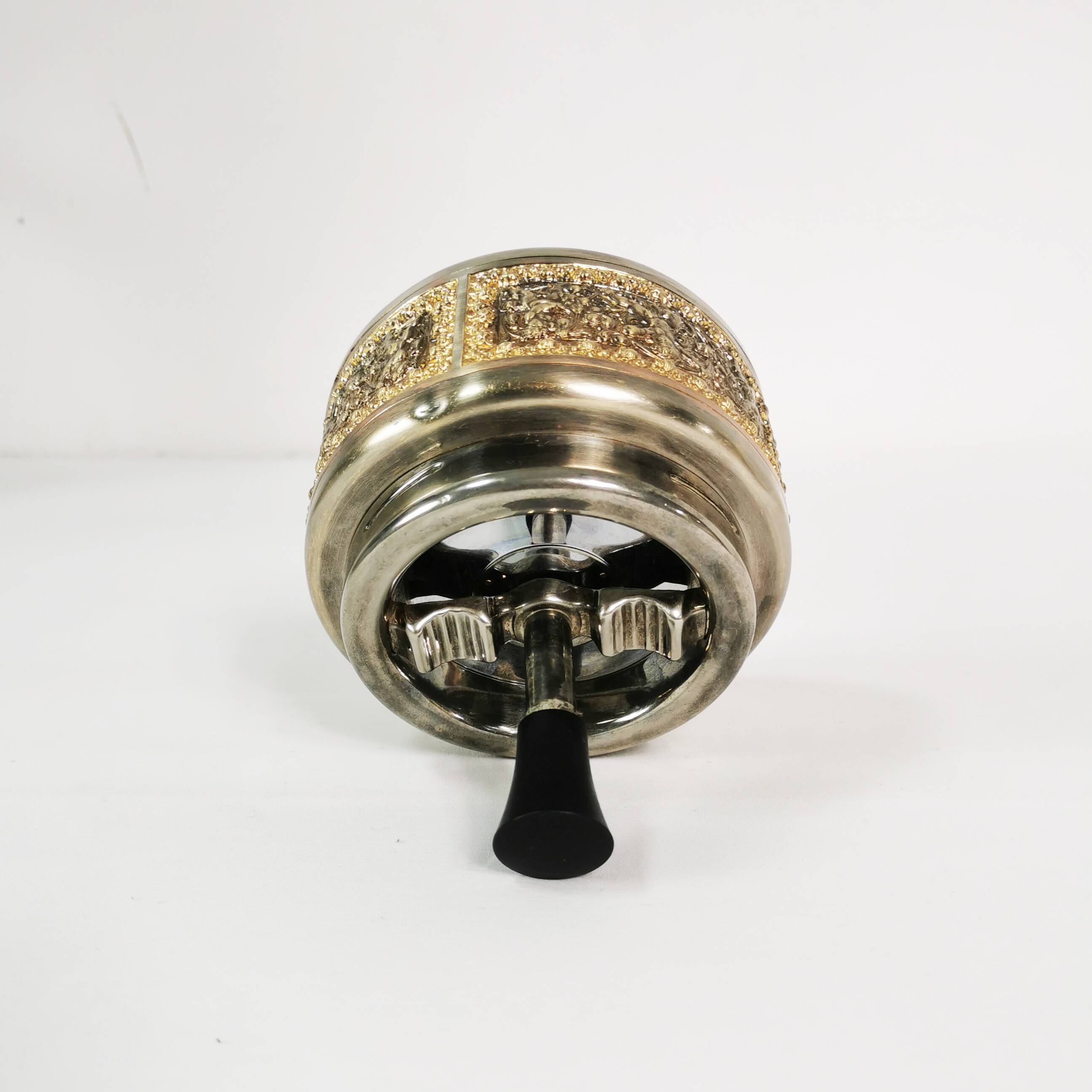 Art Deco revolving ashtray, Erhard, Germany, 1960s.