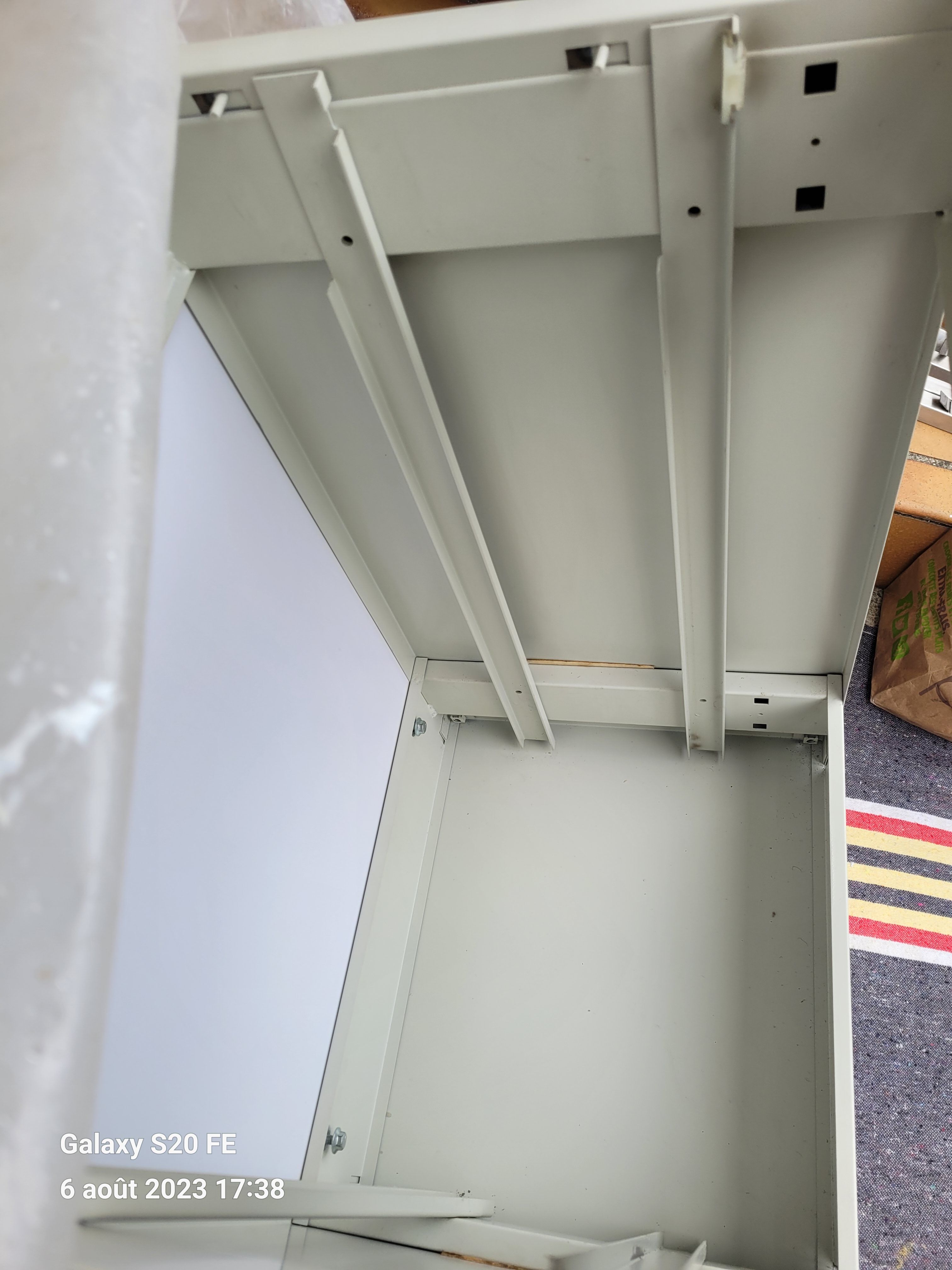 1980s desk and chair set