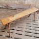 Wooden bench