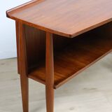 Scandinavian "boomerang" free-form desk in teak - 1960s