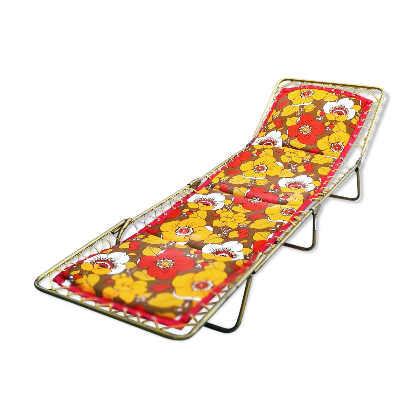 Camp vintage Lafuma bed
