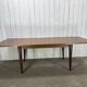 Table à manger vintage en teck extensible – années 60