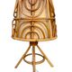 Set of 3 rattan lamps from the 1960s France