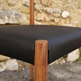 Rosewood chairs, 1960s, by the brand Lübke.