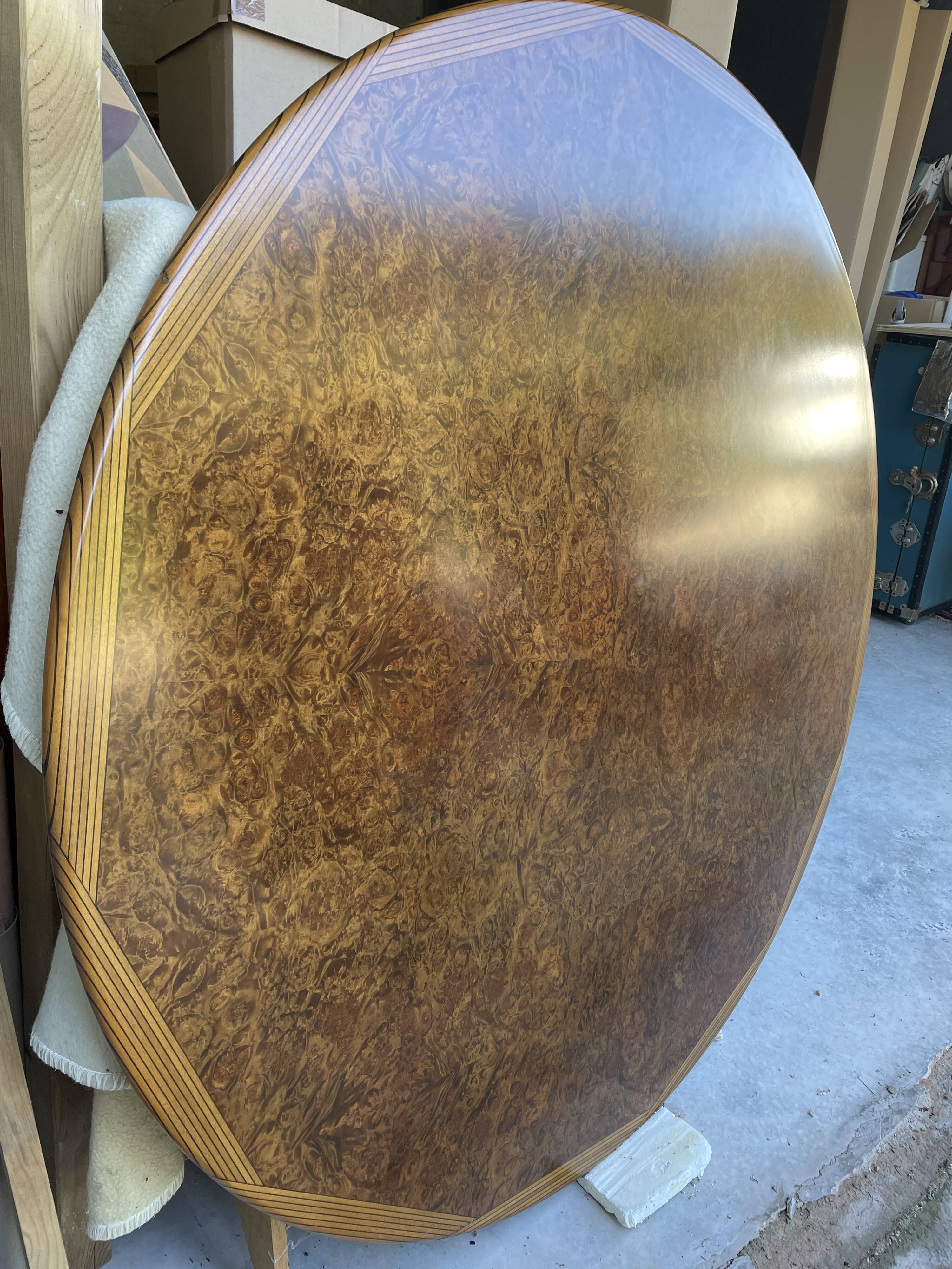 Round table by Tobia and Afra Scarpa Artona edition