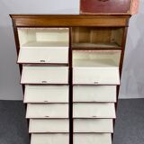 Empire notary cardboard furniture in mahogany