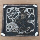 Empty pocket with lid signed Bessone (Vallauris)