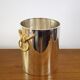 Vintage champagne bucket Lancel, France 1970's