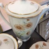 Service à café en porcelaine