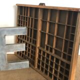 Casier d'imprimerie casse d'atelier