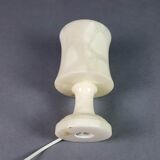 Lampe à poser en albatre