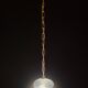 Set of 3 Murano blue glass pendant lights