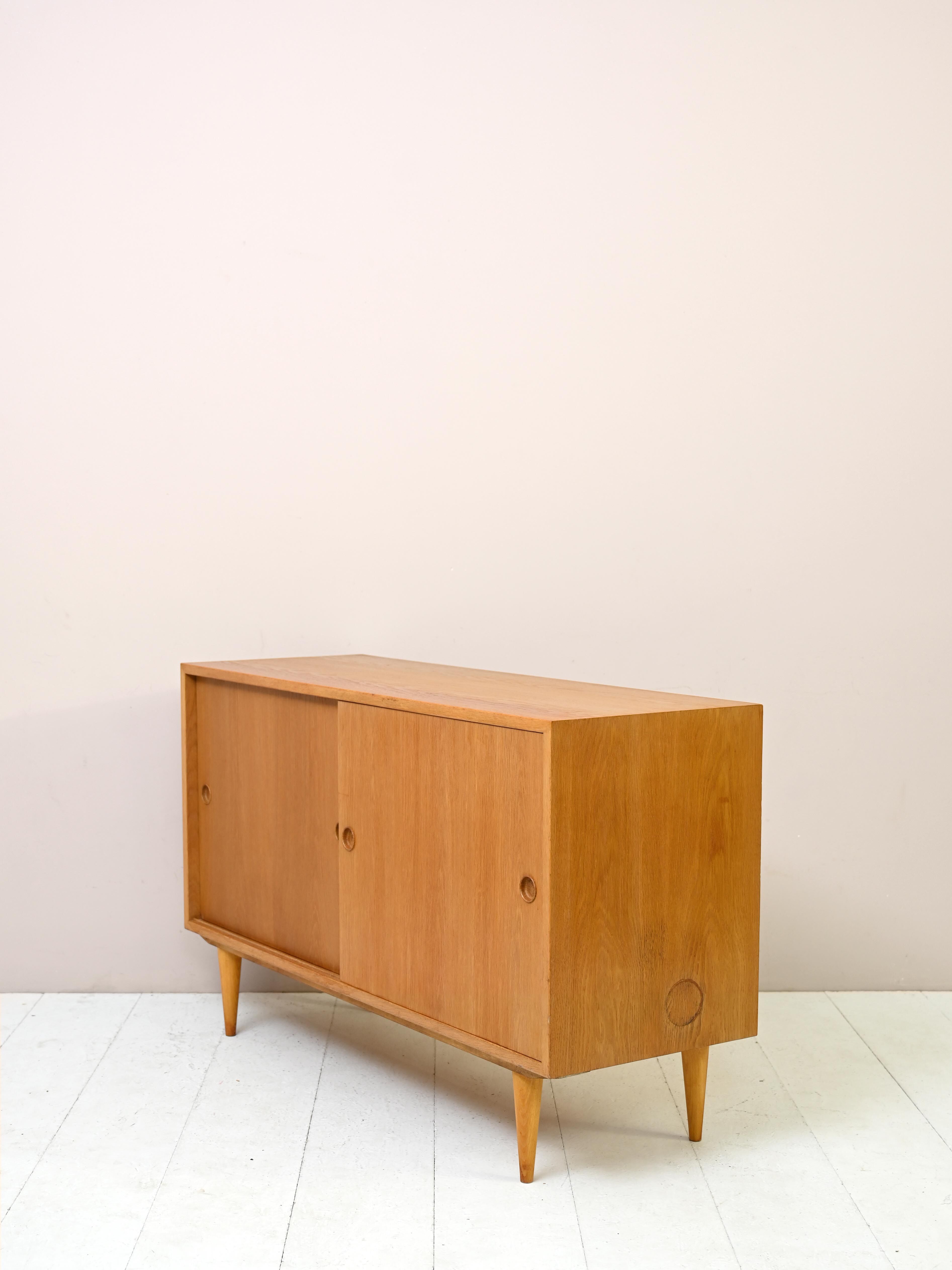 Scandinavian oak sideboard by Borge Mogensen