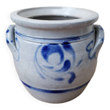 Stoneware pot with Betschdorf salt signed