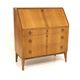 Scandinavian secretary in elm, Swedish modern, Sweden, 1940.