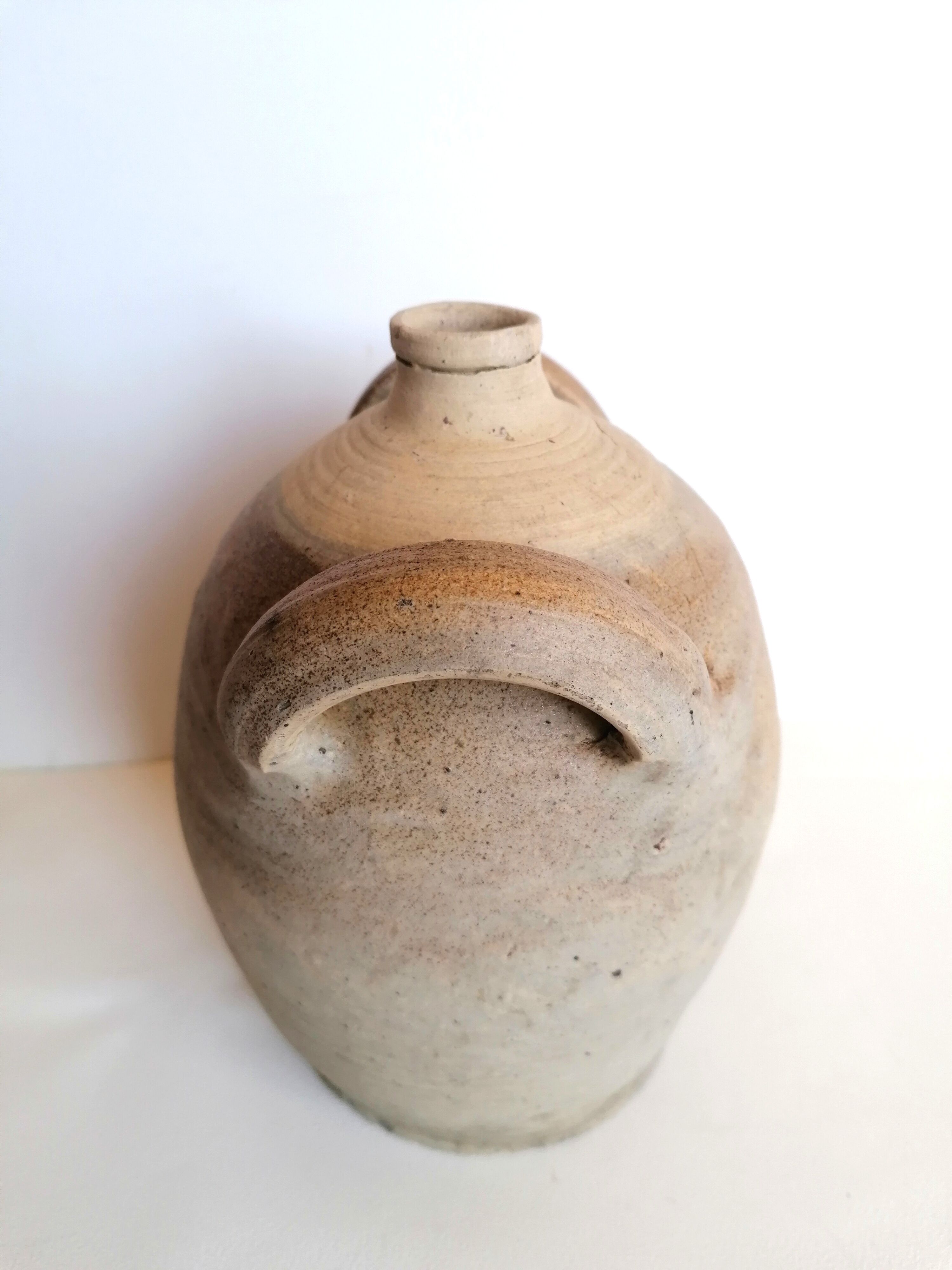 Ancient sandstone jar