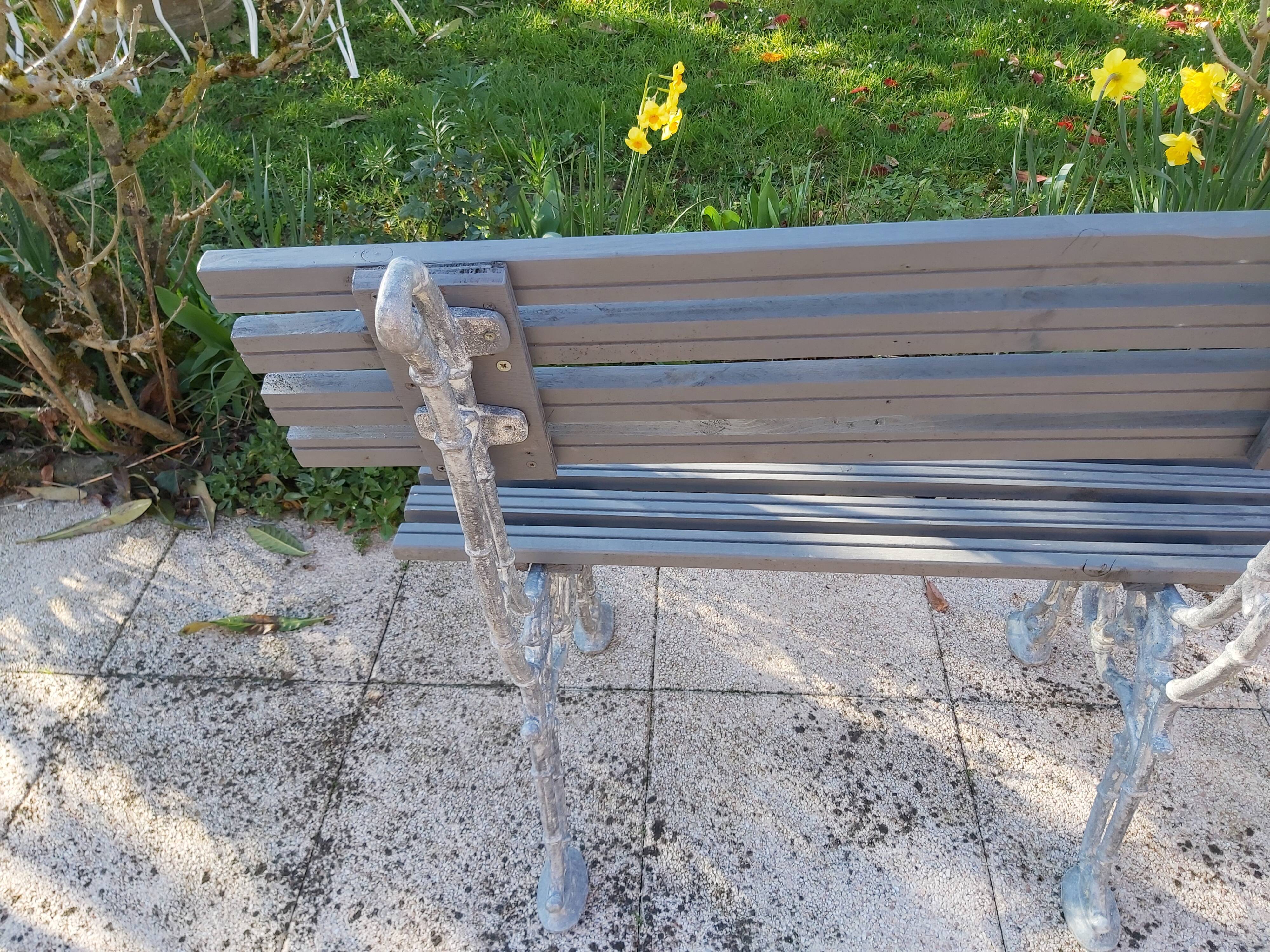 Small garden bench 90 cm